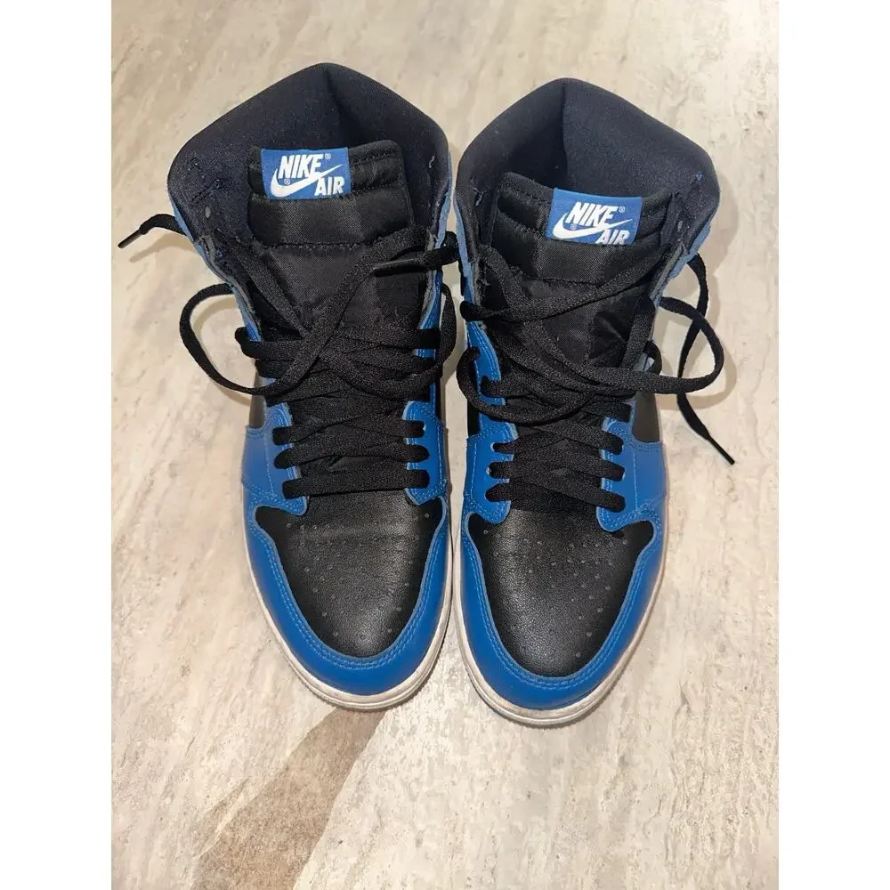 Jordan 1 Retro OG High Dark Marina Blue Mens Size 10